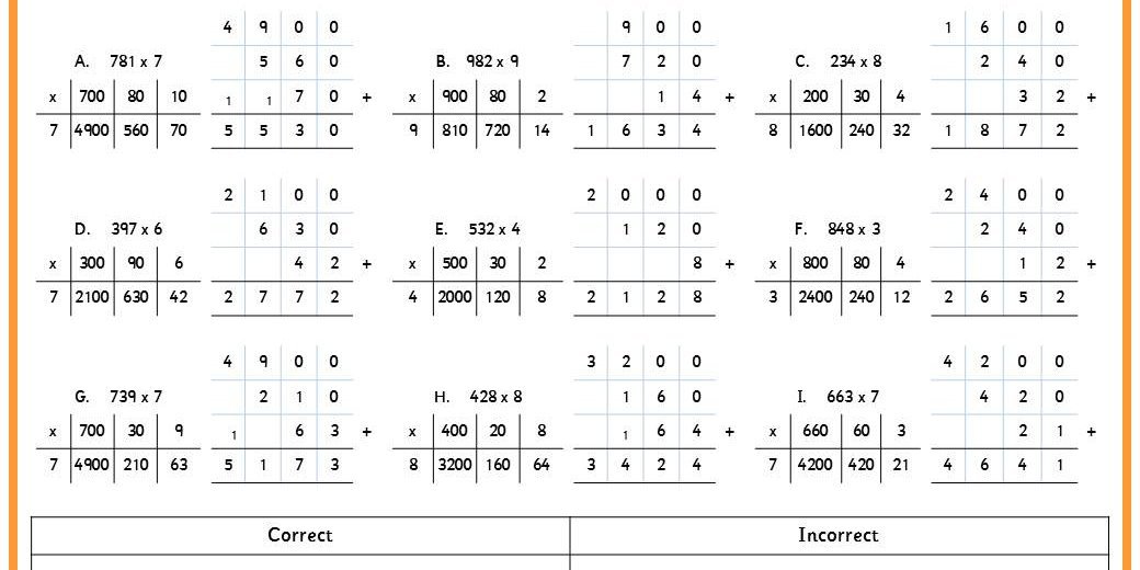 Multiplication Grid Worksheet Ks2 | Free Worksheets Samples