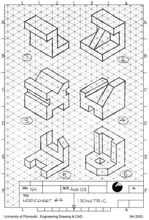 Projection Drawing Worksheet Title Solutions Cakepins Com