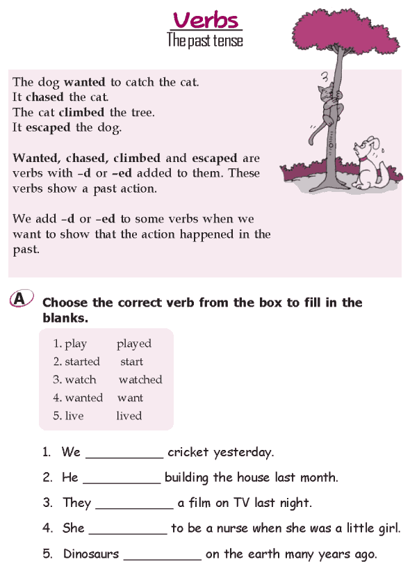 Verbs Worksheet Grade 2 Worksheets For All