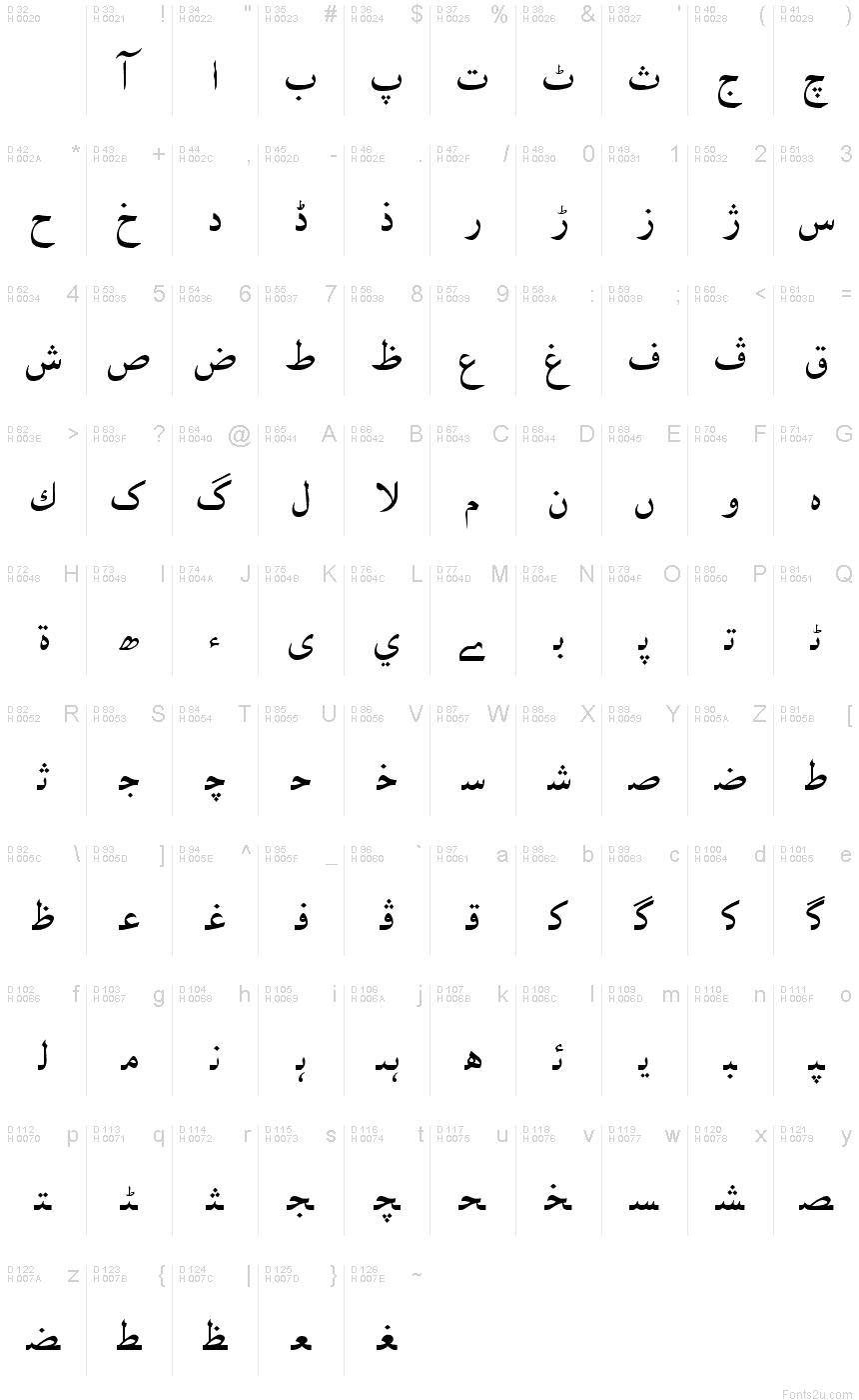 Worksheets Of Urdu For Kindergarten