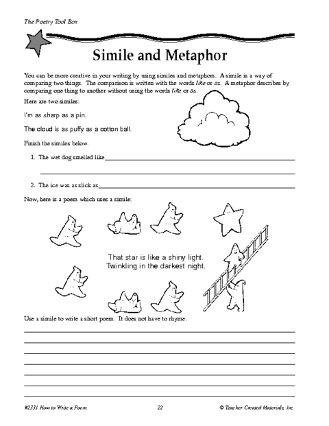 similes-and-metaphors-worksheets
