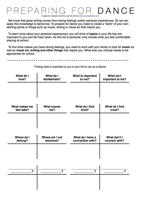 51 Best Dance Appreciation Images On Free Worksheets Samples