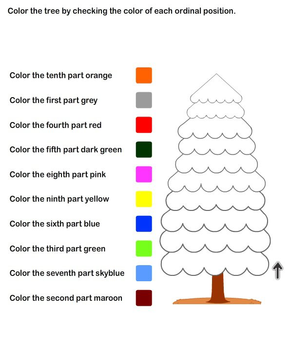 54 Best Ordinal Numbers Images On Free Worksheets Samples