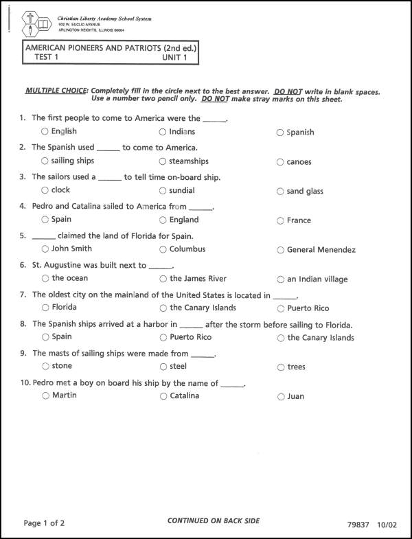Free Printable 9th Grade Social Studies Worksheets