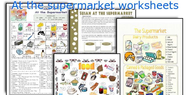 At_the_supermarket_worksheets Jpg
