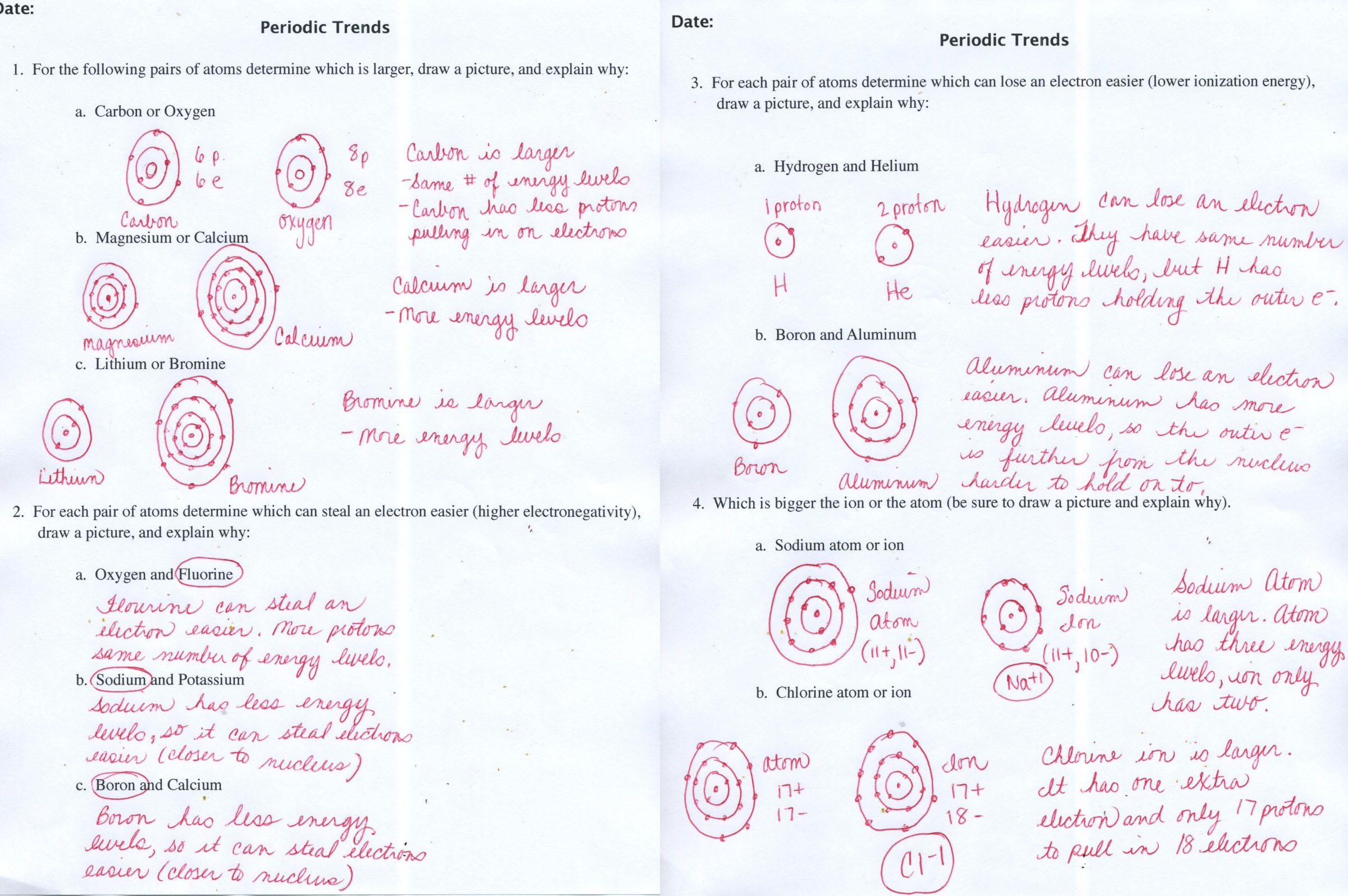 Atomic Structure Worksheet Key Choice Image