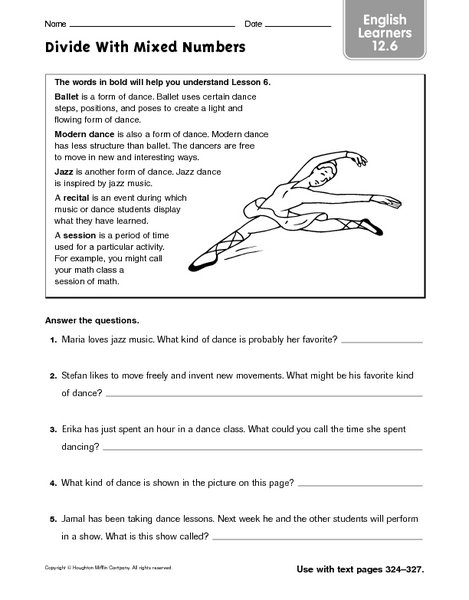 Best Ideas Of Dance Worksheets For Middle School Also Service