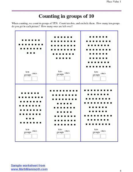 Best Solutions Of Making Groups Of Ten Worksheets With Additional