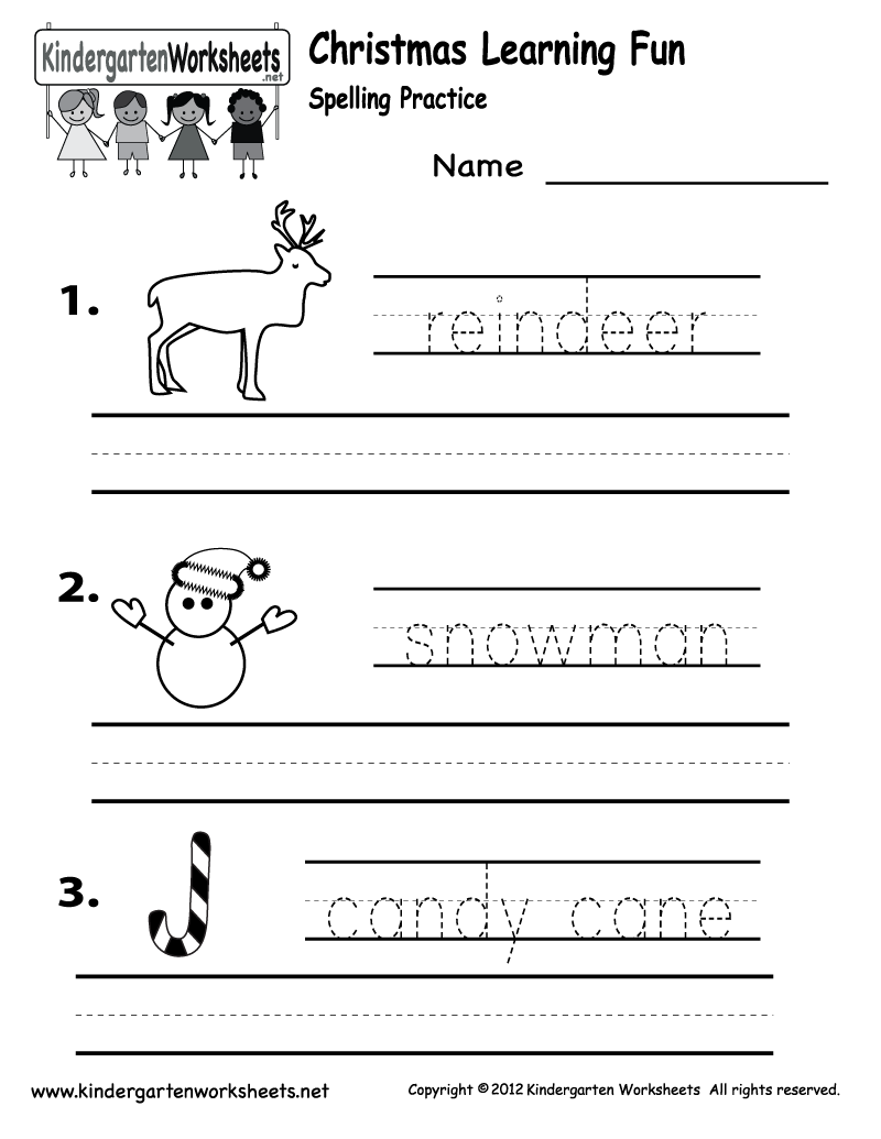 Christmas Worksheets For Children The Best Worksheets Image
