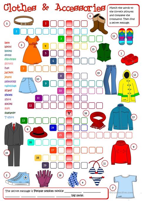Clothes And Accessories