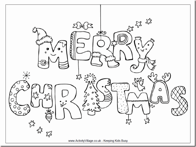 Collection Of Free Preschool Worksheets Christmas