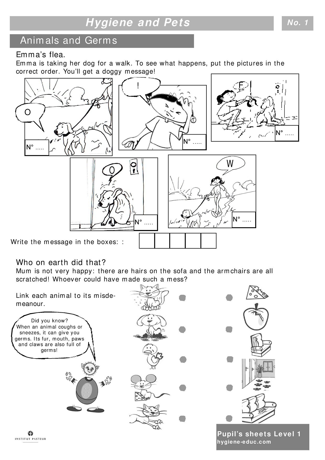 pet-care-worksheets