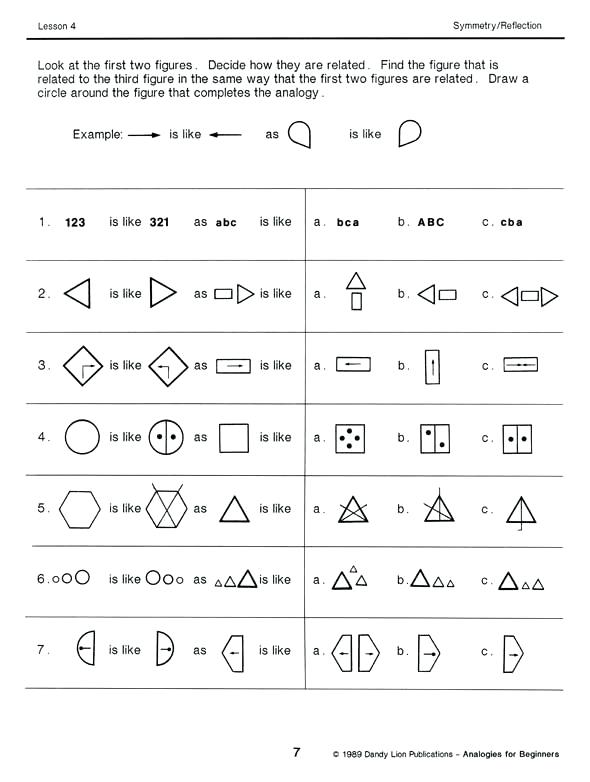 Critical Thinking Worksheets Fresh Analogy For Hi On Excel
