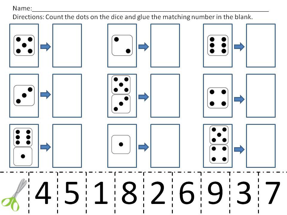 Cut And Paste Worksheets For Preschool 656672