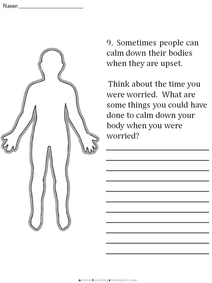 Dealing With Anxiety Worksheets The Best Worksheets Image