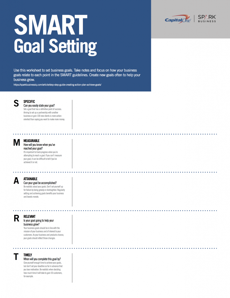 Download Now Goal Setting Worksheet Frontier Title Pdf | Free ...