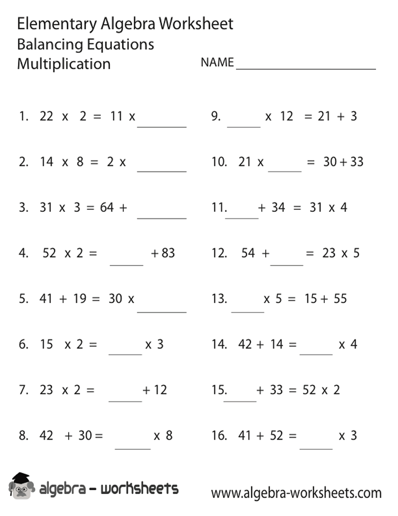 Middle School Math Worksheets Pdf The Best Worksheets Image
