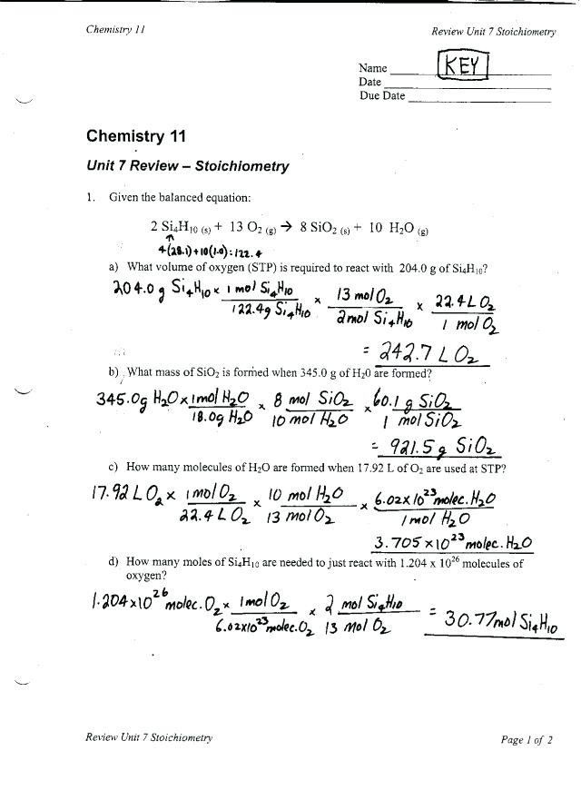Mole Conversion Worksheet Answers As Well As Mixed Moles Free Worksheets Samples
