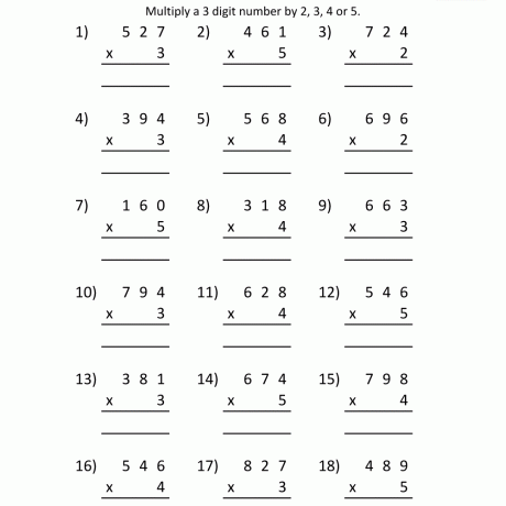 Multiplication Sheet 4th Grade Decimal Worksheet Free Math
