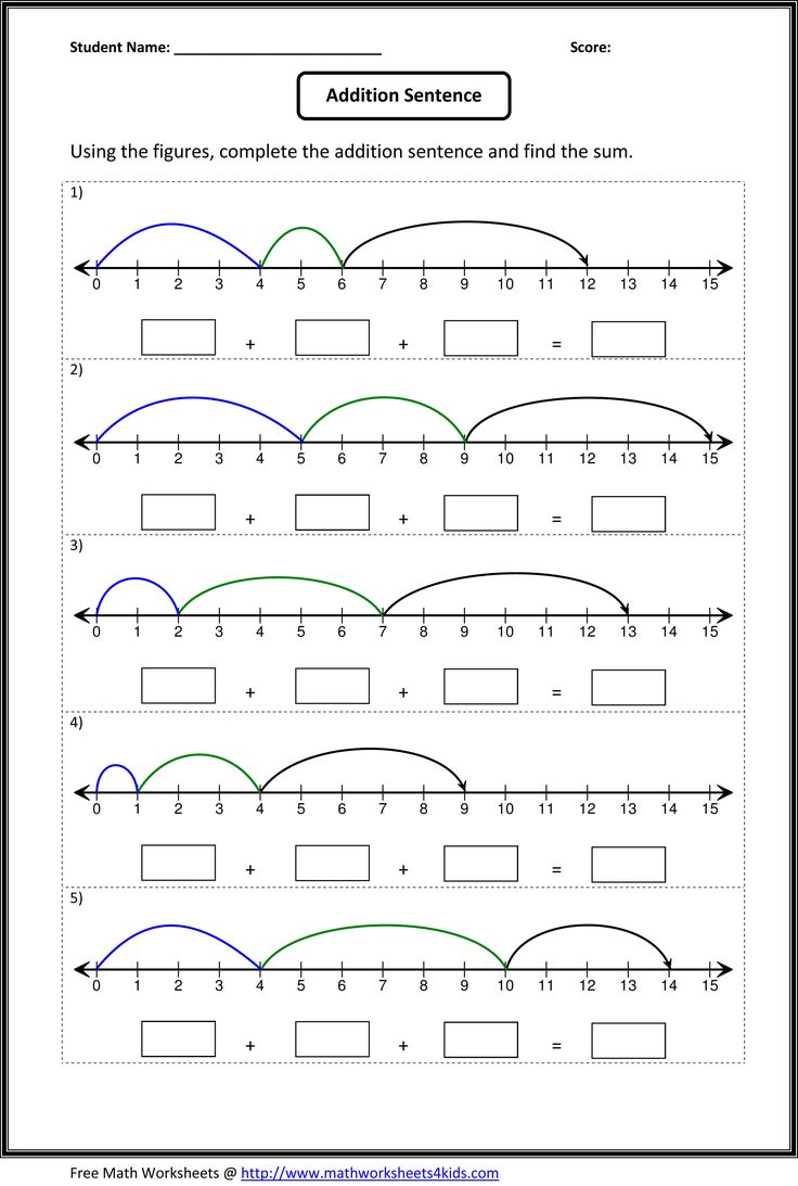 Open Number Line Worksheets 2nd The Best Worksheets Image