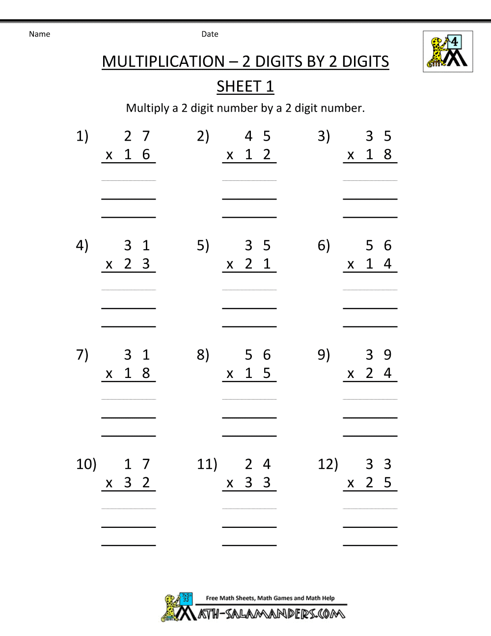 Pattern Math Worksheets 4th The Best Worksheets Image Collection