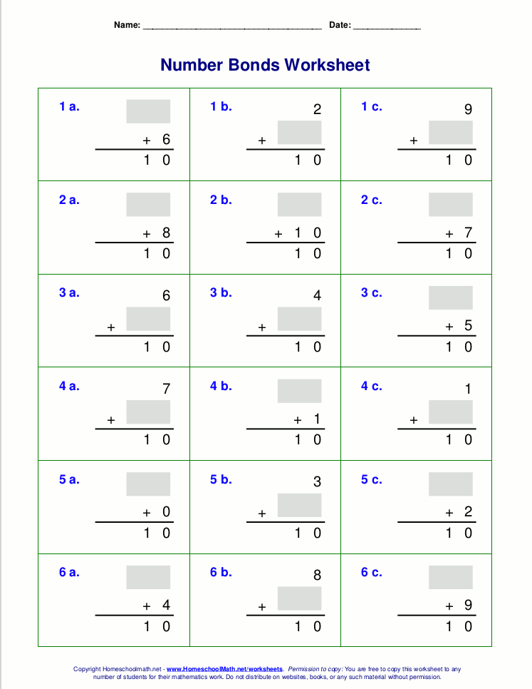 Pdf Math Worksheets For Grade 1 493620