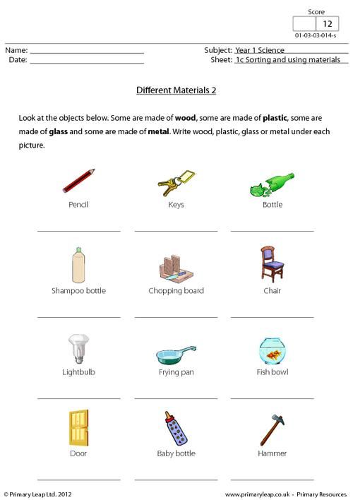 Primary Science Worksheets The Best Worksheets Image Collection
