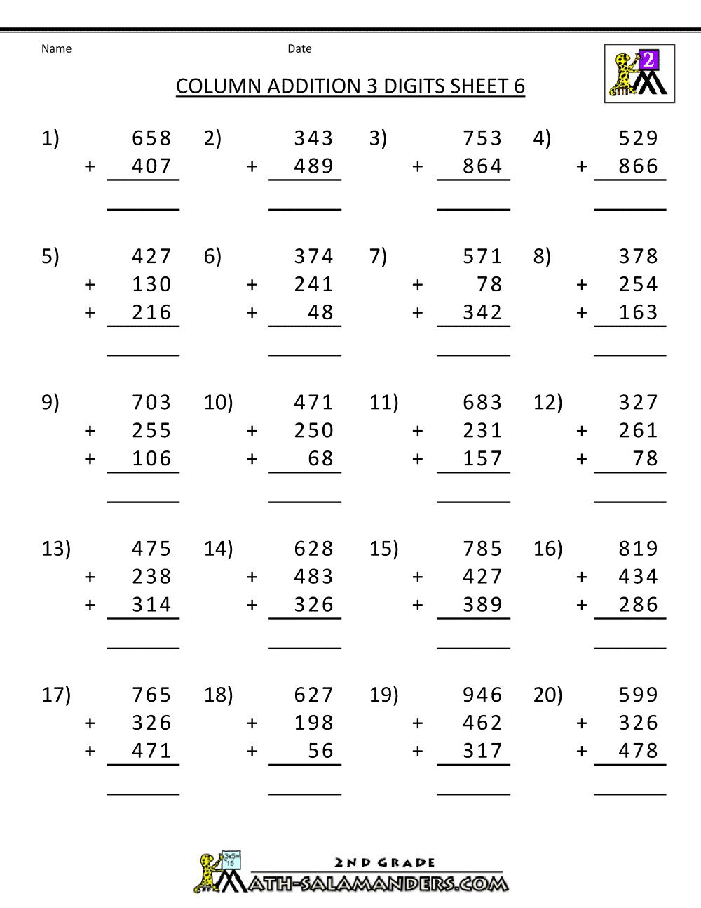 Printable College Math Worksheets Best Of 3rd Grade Math Printable