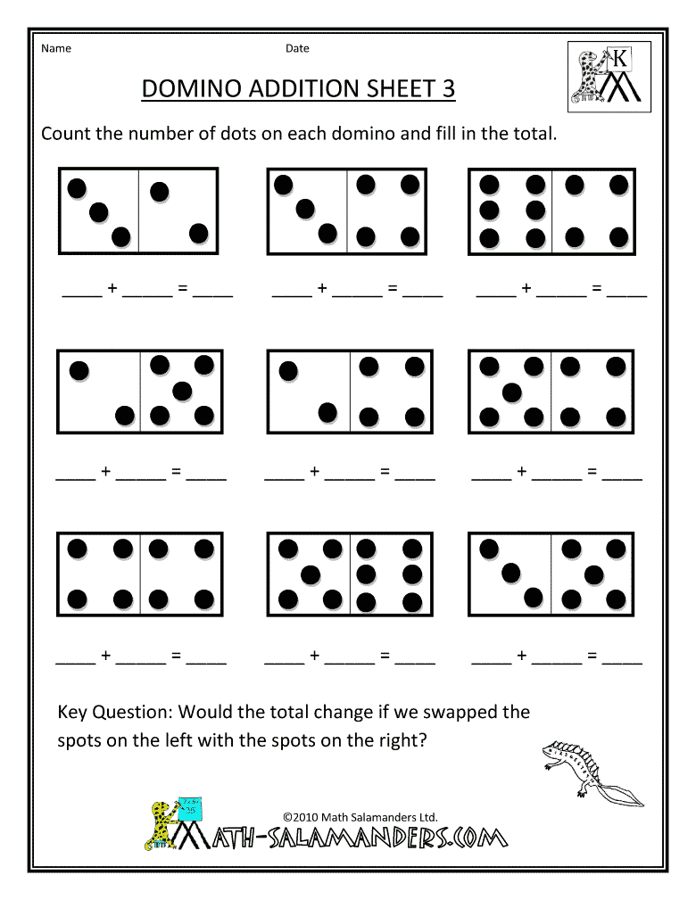 Printable Math Worksheets Preschoolers 497295