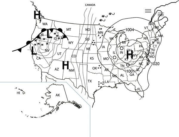 Read A Weather Map Worksheet The Best Worksheets Image Collection
