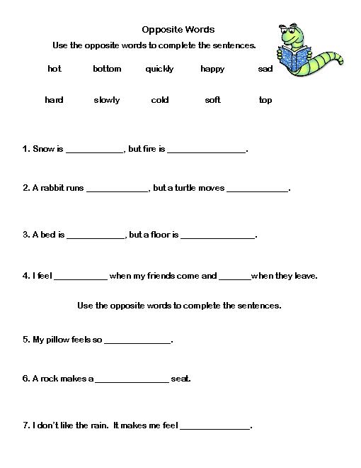 Second Grade Vocabulary Worksheets Kidz Activities On Social