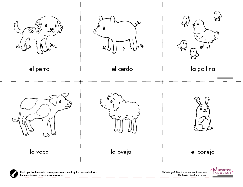 Spanish Animals Worksheet The Best Worksheets Image Collection