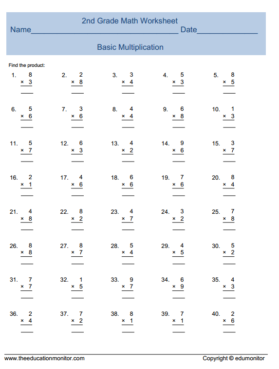 Super Teacher Worksheets Multiplication Printables Super Teacher