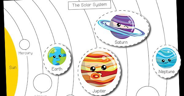 The Solar System Printable Activity