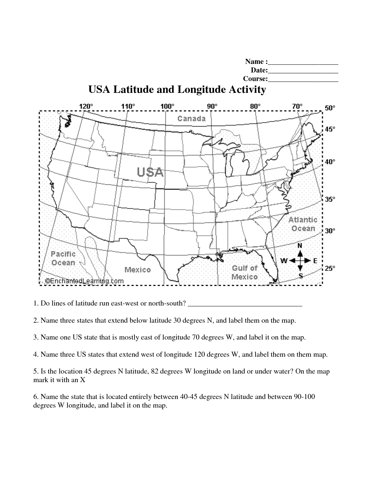 Understanding Latitude And Longitude Worksheet The Best Worksheets Understanding Latitude And Longitude Worksheet The Best Worksheets