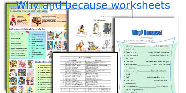 Why_and_because_worksheets Jpg