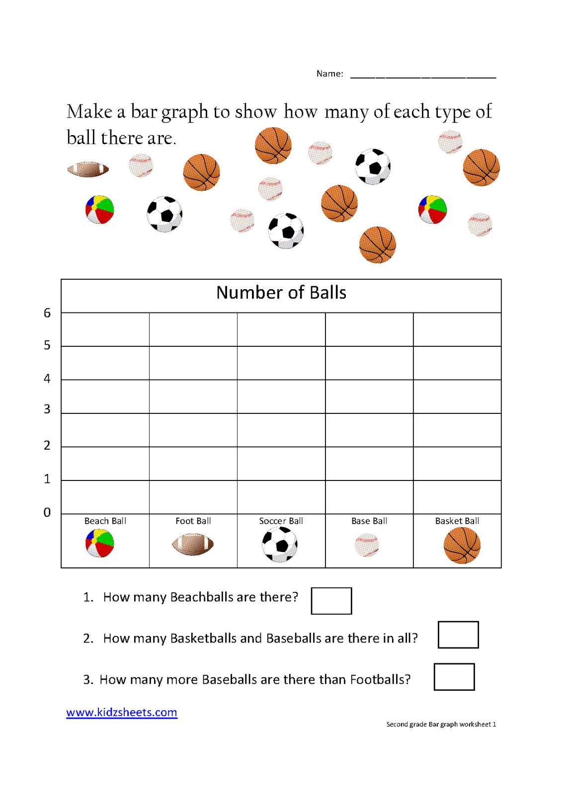 Worksheets 2nd Grade Bar Graph The Best Worksheets Image