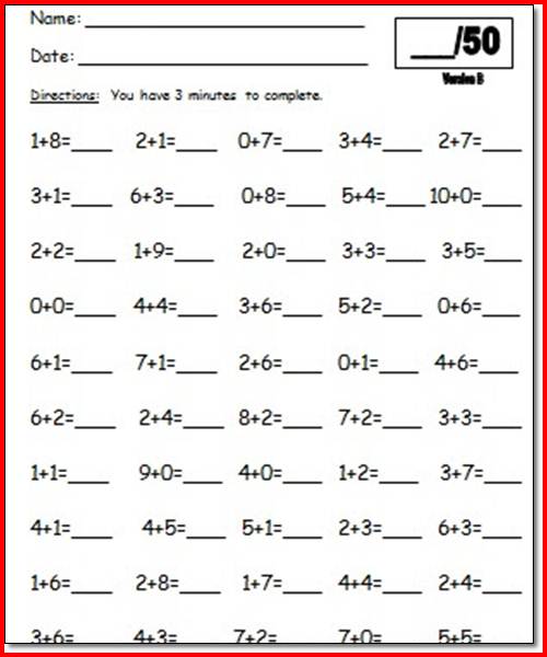 1st Grade Math Worksheets Free 1st Grade Math Worksheets Kristal