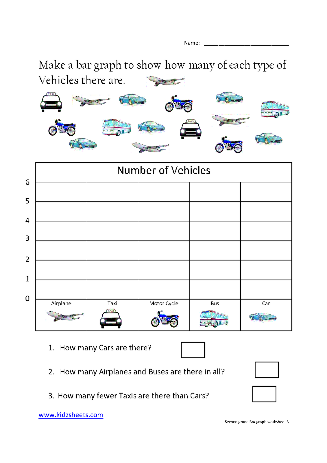 7 Best Images Of Free Printable Bar Graph Worksheets, Reading