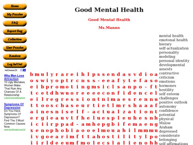7th Grade Health Worksheets