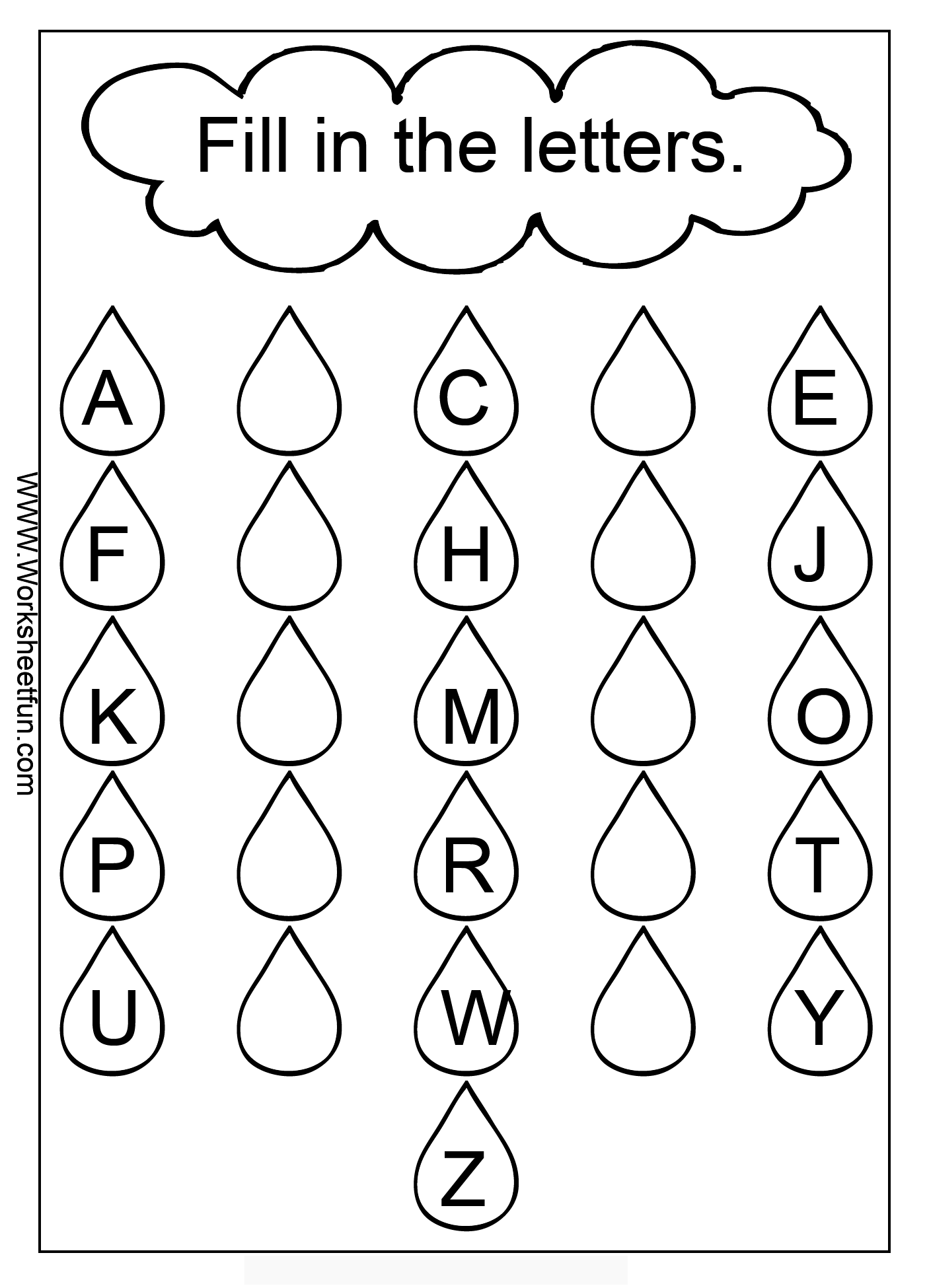 Alphabets Worksheet The Best Worksheets Image Collection