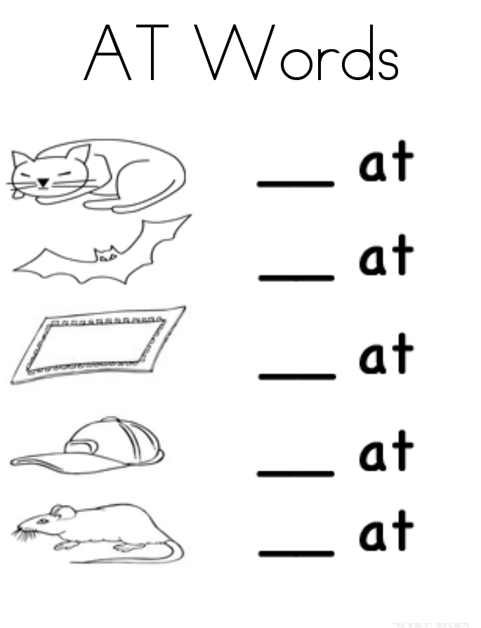 At Words Worksheet For The Best Worksheets Image Collection