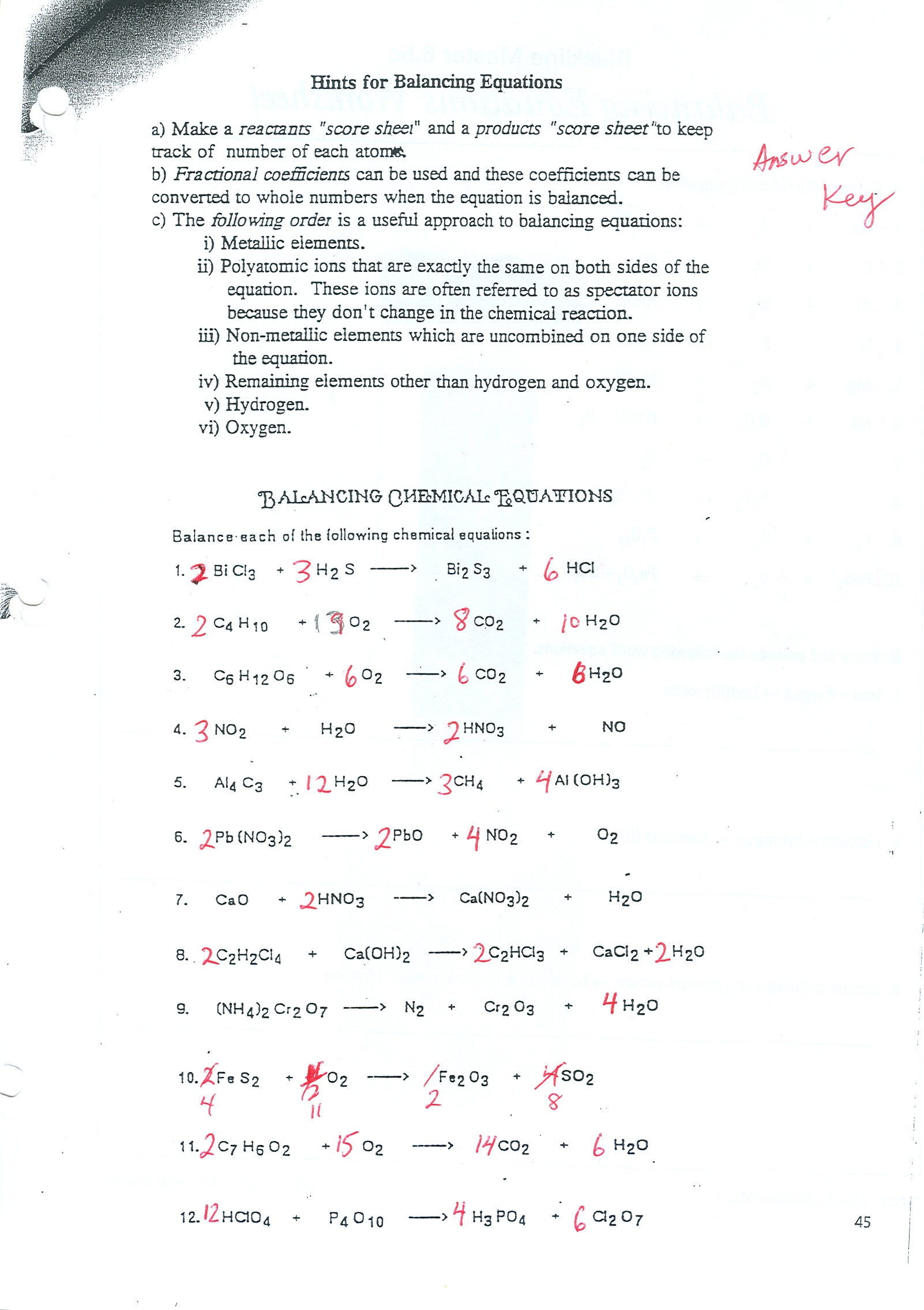 balancing-equations-worksheets-1-answers