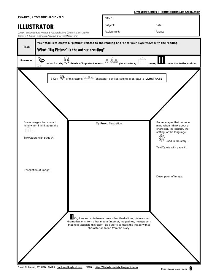 Best Ideas Of Literature Circle Worksheets High School With