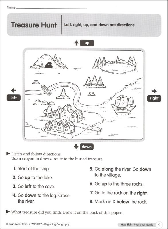 Cardinal Direction Worksheets The Best Worksheets Image Collection
