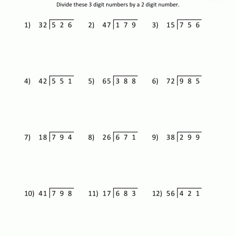 Collection Of Division Worksheets 3 Digits By 2 Digits