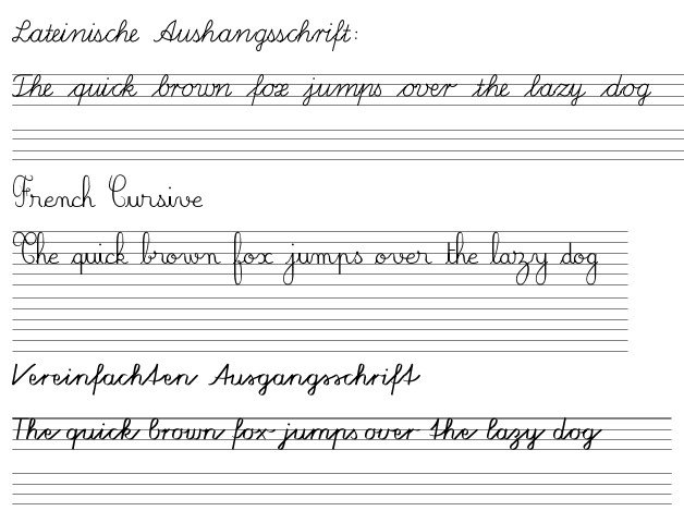 Collection Of French Script Handwriting Worksheets