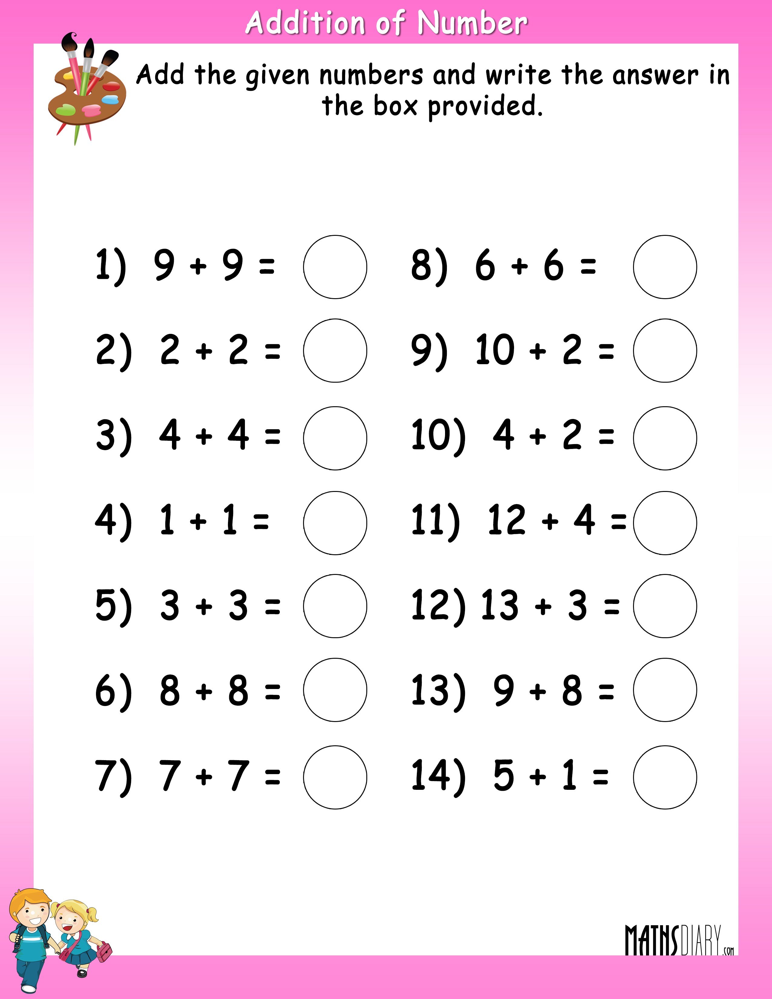 Collection Of Math Worksheet Free Grade 2