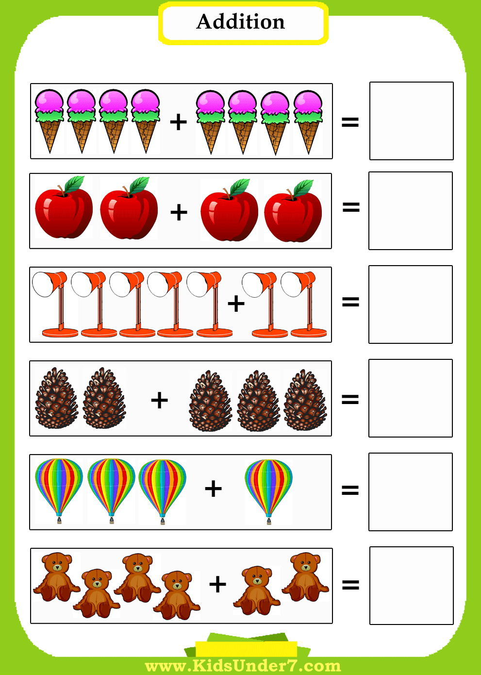 Collection Of Mathematics Worksheets Kindergarten