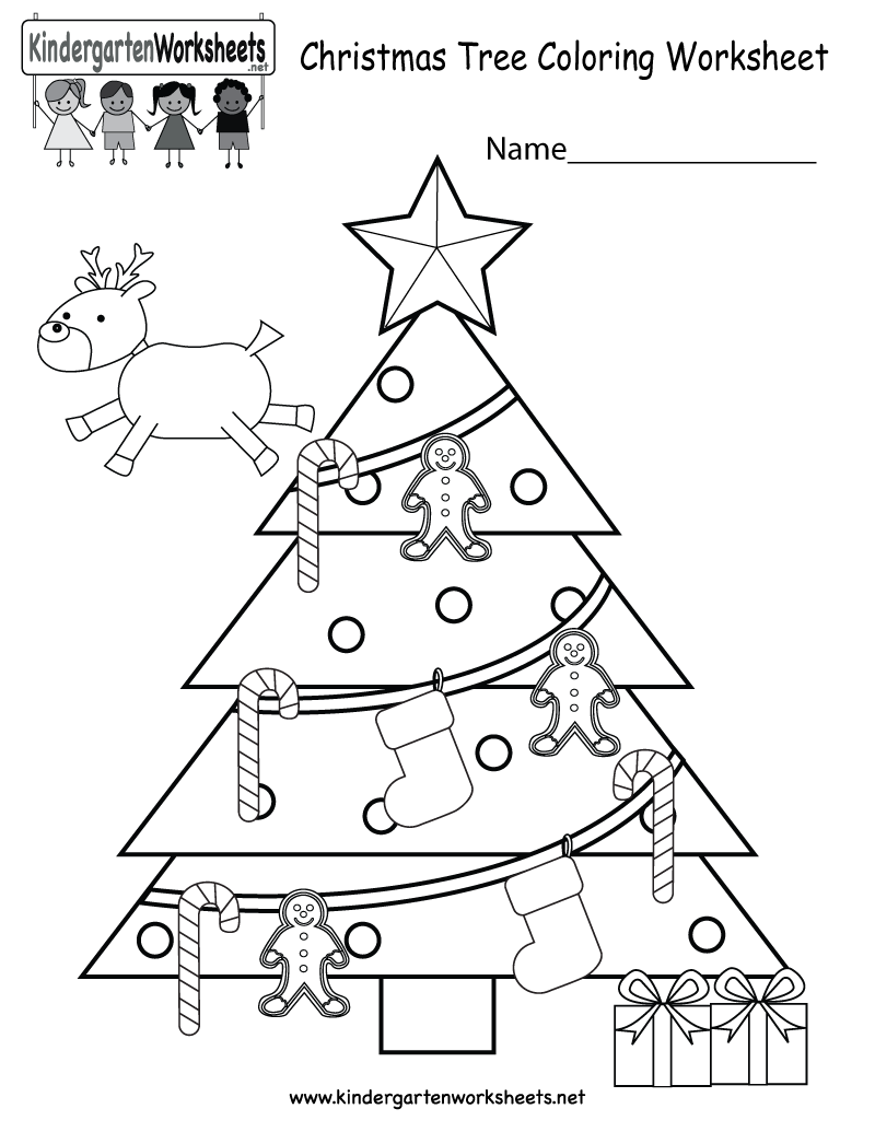 Collection Of Preschool Worksheets On Christmas